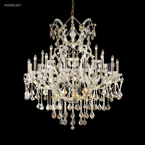 Maria Theresa 24 Light Chandelier in Gold Lustre (64|40259GL2GT)