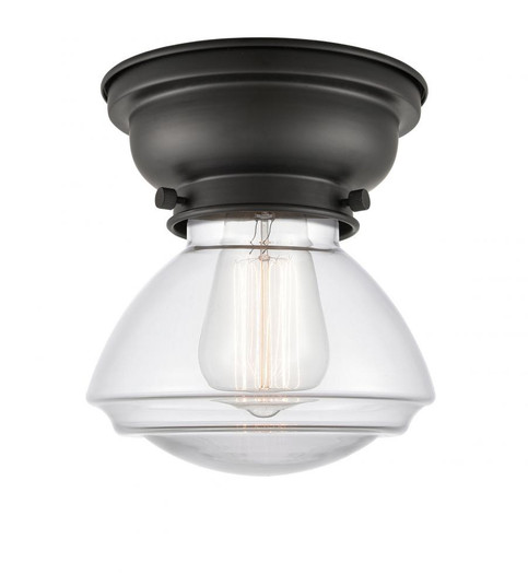 Franklin Restoration LED Flush Mount in Matte Black (405|623-1F-BK-G322-LED)