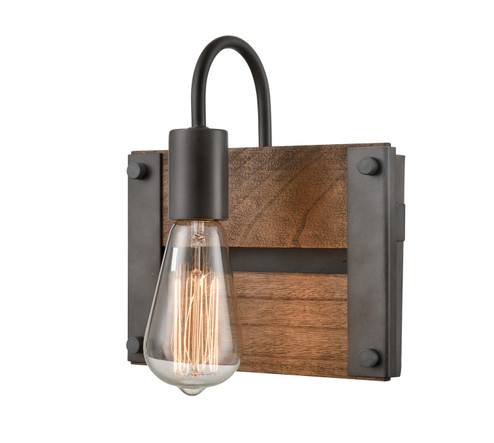 Austin One Light Wall Sconce in Aged Gun Metal (405|435-1W-AG)