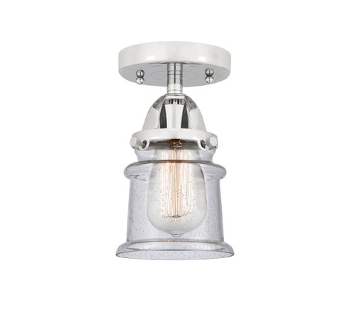 Nouveau 2 One Light Semi-Flush Mount in Polished Chrome (405|288-1C-PC-G184S)