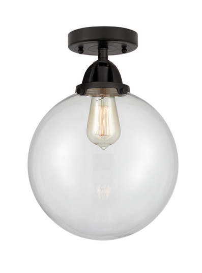 Nouveau 2 LED Semi-Flush Mount in Matte Black (405|288-1C-BK-G202-10-LED)