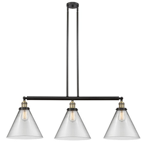 Franklin Restoration LED Island Pendant in Black Antique Brass (405|213-BAB-G42-L-LED)