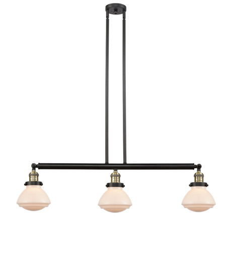 Franklin Restoration LED Island Pendant in Black Antique Brass (405|213-BAB-G321-LED)