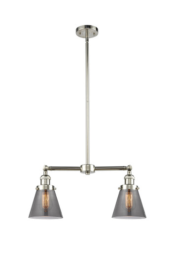 Franklin Restoration LED Island Pendant in Polished Nickel (405|209-PN-G63-LED)