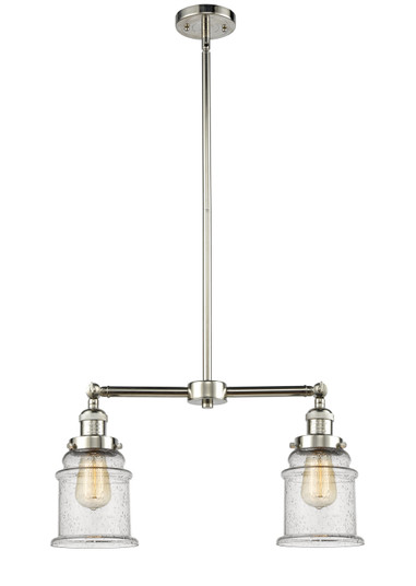 Franklin Restoration LED Island Pendant in Polished Nickel (405|209-PN-G184-LED)