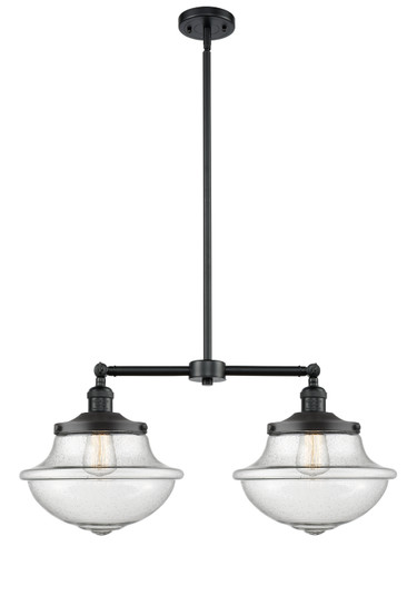 Franklin Restoration LED Island Pendant in Oil Rubbed Bronze (405|209-OB-G544-LED)