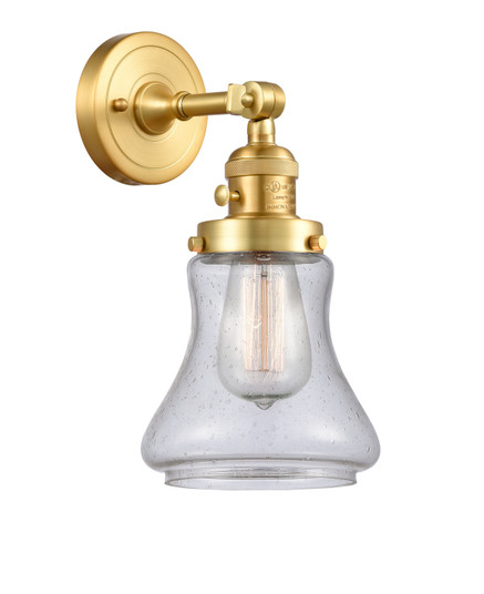 Franklin Restoration One Light Wall Sconce in Satin Gold (405|203SW-SG-G194)