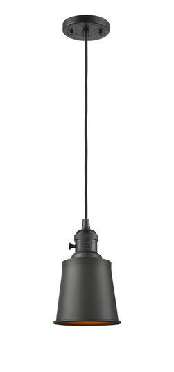 Franklin Restoration One Light Mini Pendant in Oil Rubbed Bronze (405|201CSW-OB-M9-OB)