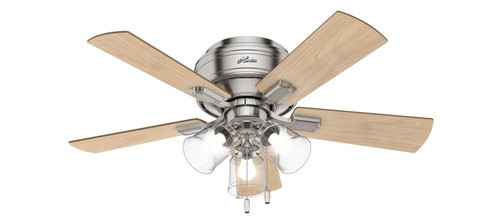 Crestfield 42''Ceiling Fan in Brushed Nickel (47|52154)