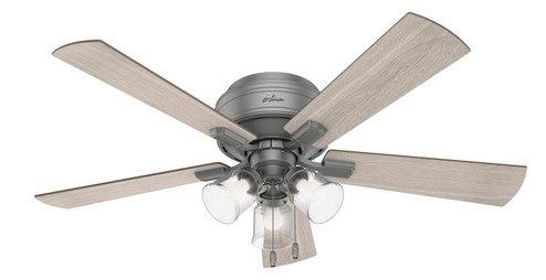 Crestfield 52''Ceiling Fan in Matte Silver (47|51020)