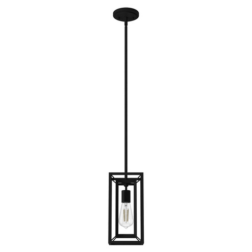 Doherty One Light Mini Pendant in Natural Black Iron (47|19755)