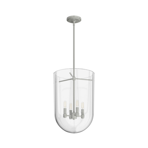 Sacha Four Light Pendant in Brushed Nickel (47|19319)