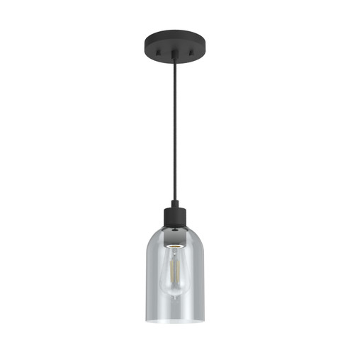 Lochemeade One Light Mini Pendant in Natural Black Iron (47|19201)