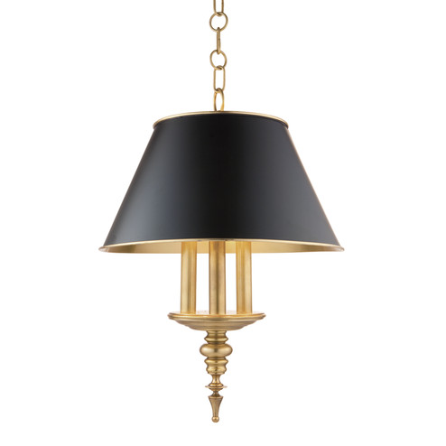Cheshire Three Light Pendant in Aged Brass (70|9521-AGB)