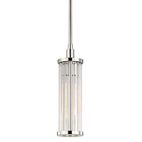 Marley One Light Pendant in Polished Nickel (70|9120-PN)