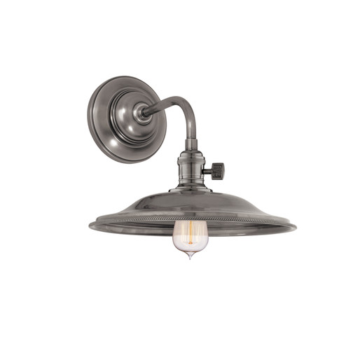 Heirloom One Light Wall Sconce in Historic Nickel (70|8000-HN-MS2)