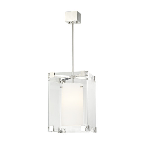 Achilles One Light Pendant in Polished Nickel (70|4125-PN)