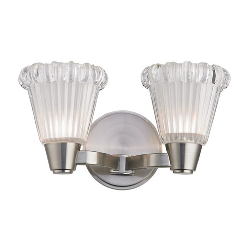 Varick Two Light Bath Bracket in Satin Nickel (70|3442-SN)