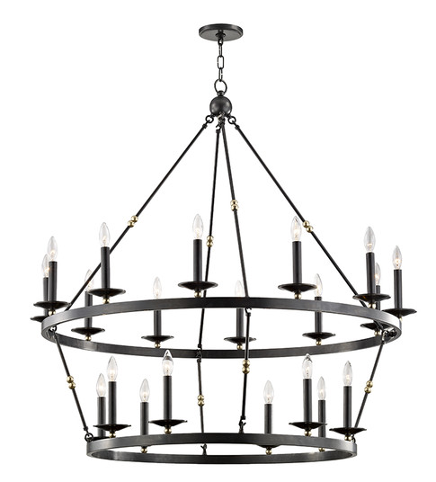 Allendale 20 Light Chandelier in Aged Old Bronze (70|3247-AOB)