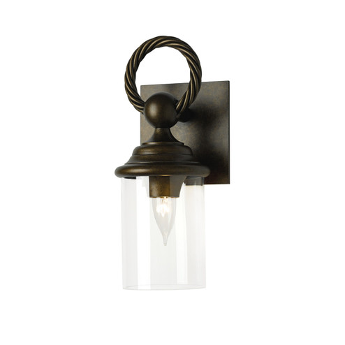 Cavo One Light Outdoor Wall Sconce in Coastal Oil Rubbed Bronze (39|303082-SKT-14-GG0160)