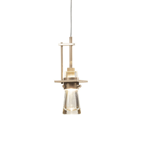 Erlenmeyer One Light Mini Pendant in Modern Brass (39|161060-SKT-STND-86-ZM0343)