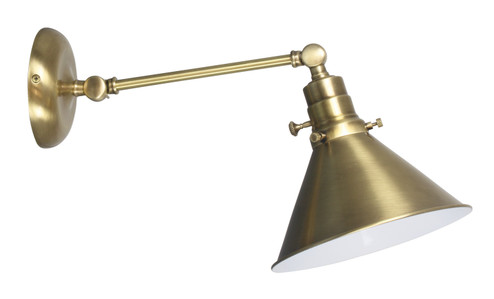 Otis One Light Wall Sconce in Antique Brass (30|OT675-AB-MS)
