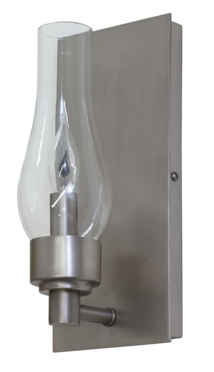 Lake Shore One Light Wall Sconce in Satin Pewter (30|LS201-SP)
