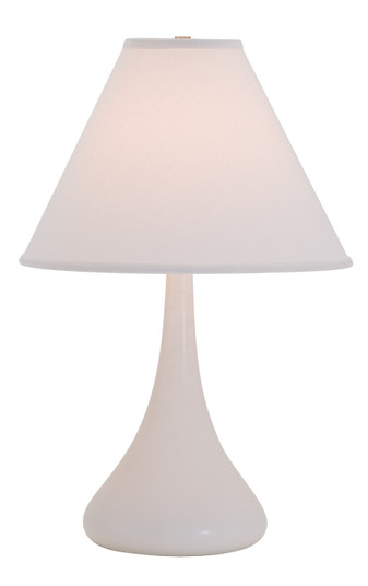 Scatchard One Light Table Lamp in White Matte (30|GS800-WM)