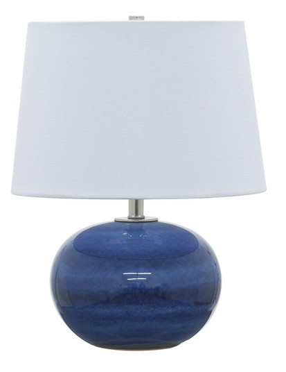 Scatchard One Light Table Lamp in Blue Gloss (30|GS600-BG)