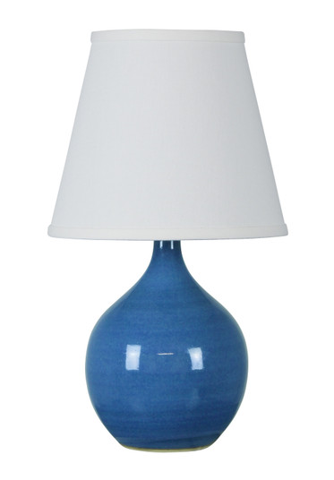 Scatchard One Light Table Lamp in Cornflower Blue (30|GS50-CB)