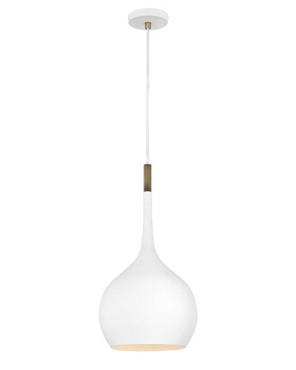 Ziggy LED Pendant in Chalk White (13|4457CI)