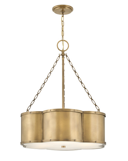 Chance LED Pendant in Heritage Brass (13|4446HB)