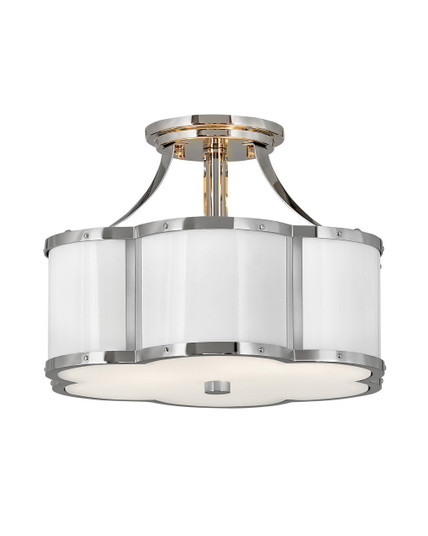 Chance LED Foyer Pendant in Polished Nickel (13|4443PN)