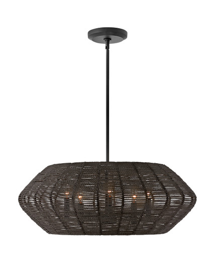 Luca LED Chandelier in Black (13|40384BLK)