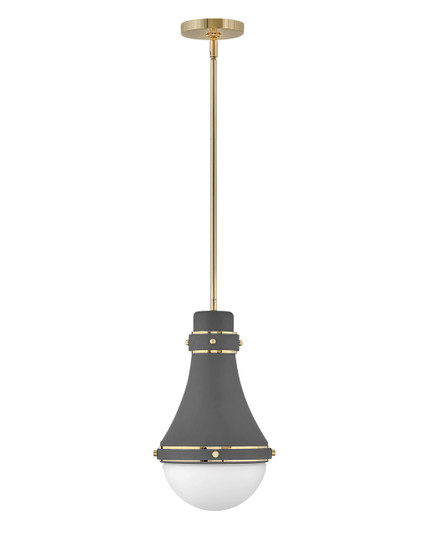 Oliver LED Pendant in Dark Matte Grey (13|39057DMG)