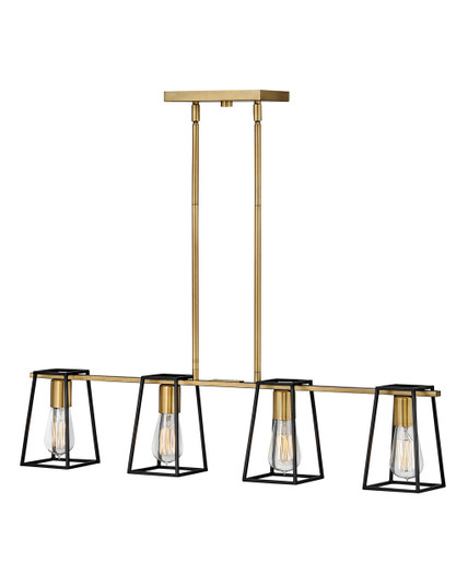 Filmore LED Chandelier in Heritage Brass (13|35165HB)