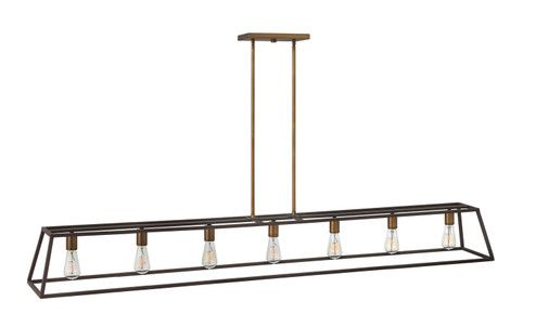 Fulton LED Linear Chandelier in Bronze (13|3355BZ)