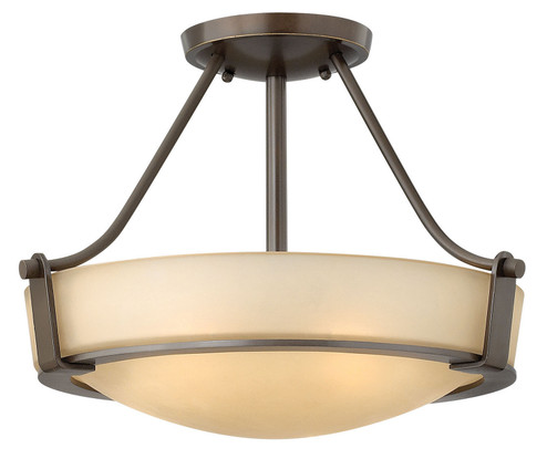 Hathaway LED Semi-Flush Mount in Olde Bronze (13|3220OB-LED)