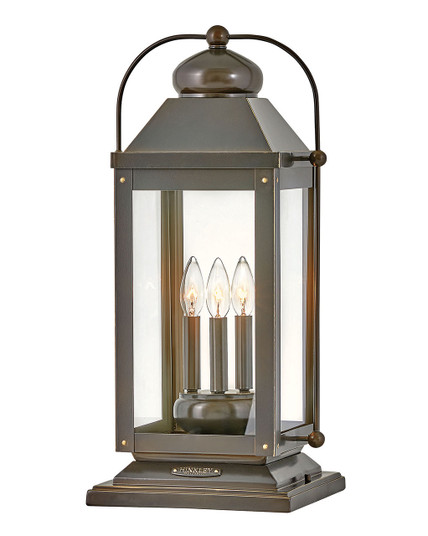 Anchorage LED Pier Mount in Light Oiled Bronze (13|1857LZ-LV)