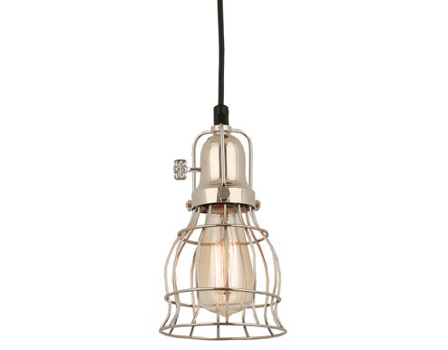 Aubrey One Light Pendant in Polished Nickel (381|H-99565-C-160-160)