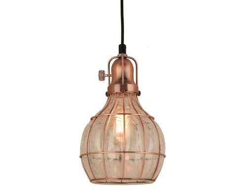 Baldwin One Light Pendant in Weathered Copper (381|H-99549-C-49-CLC)