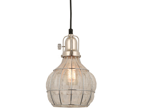 Baldwin One Light Pendant in Polished Nickel (381|H-99549-C-160-CLC)