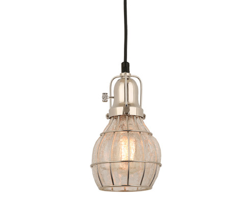 Baldwin One Light Pendant in Polished Nickel (381|H-99546-C-160-CLC)