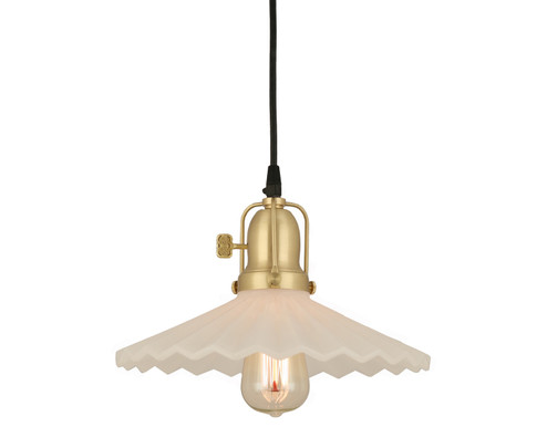 Stanton One Light Pendant in Natural Brass (381|H-99221-C-26-OP)