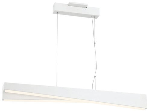 So Inclined LED Island Pendant in Sand White (42|P1154-655-L)