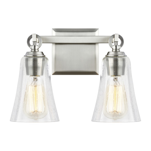 Monterro Two Light Vanity in Satin Nickel (454|VS24702SN)