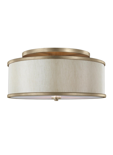 Lennon Three Light Semi-Flush Mount in Sunset Gold (454|SF339SG)