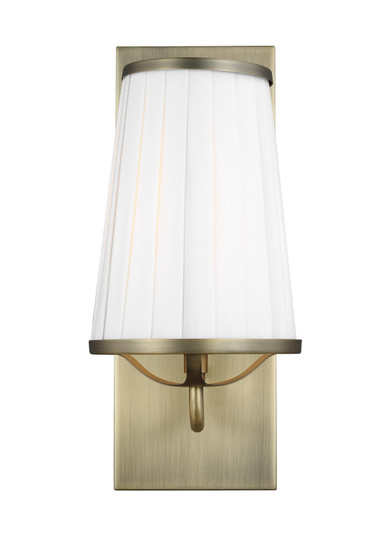 Esther One Light Wall Sconce in Time Worn Brass (454|LW1091TWB)