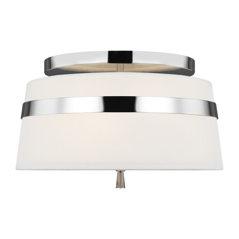 Cordtlandt Three Light Semi-Flush Mount in Polished Nickel (454|AF1143PN)