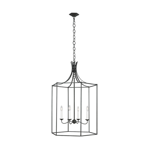 Bantry House Four Light Pendant in Smith Steel (454|AC1024SMS)